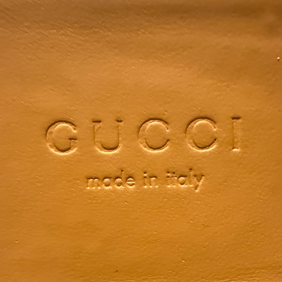 Gucci Black Mules with Gold Detail - Picture 2 of 5